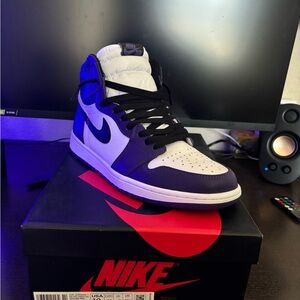 Jordan 1 court purples